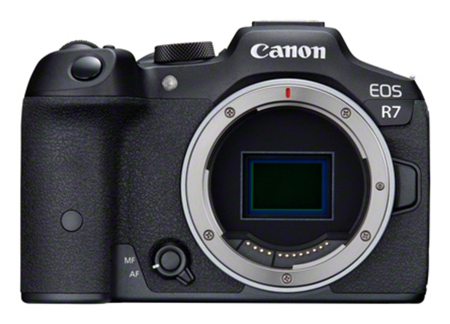 Cámara EVIL - Canon EOS R7 Body, 32.5 megapixeles, Pantalla 7.5 cm, Wi-Fi, Videos 4K, Negro