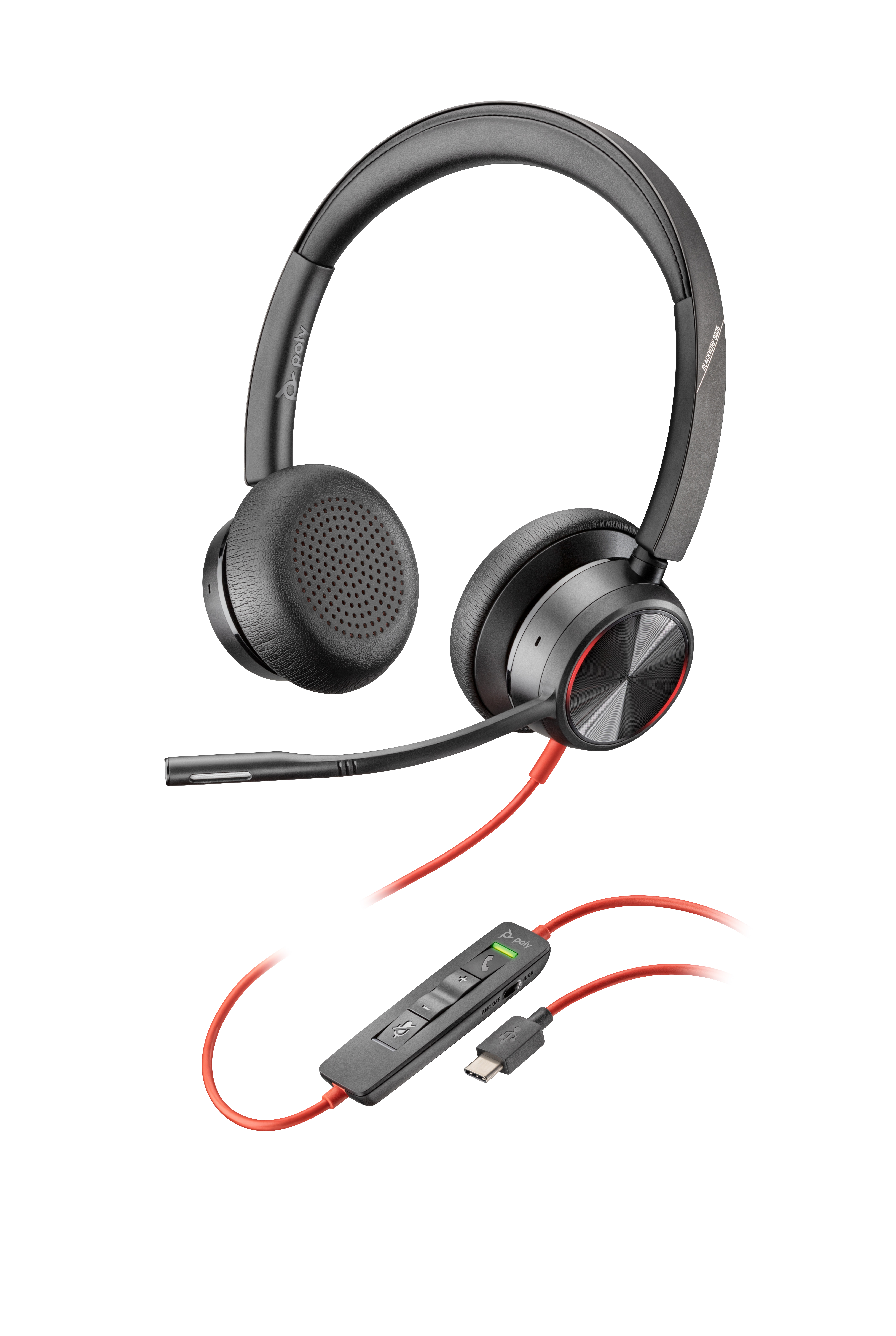 HP Poly Blackwire 8225 USB-C Headset Alámbrico Diadema 772K4AA