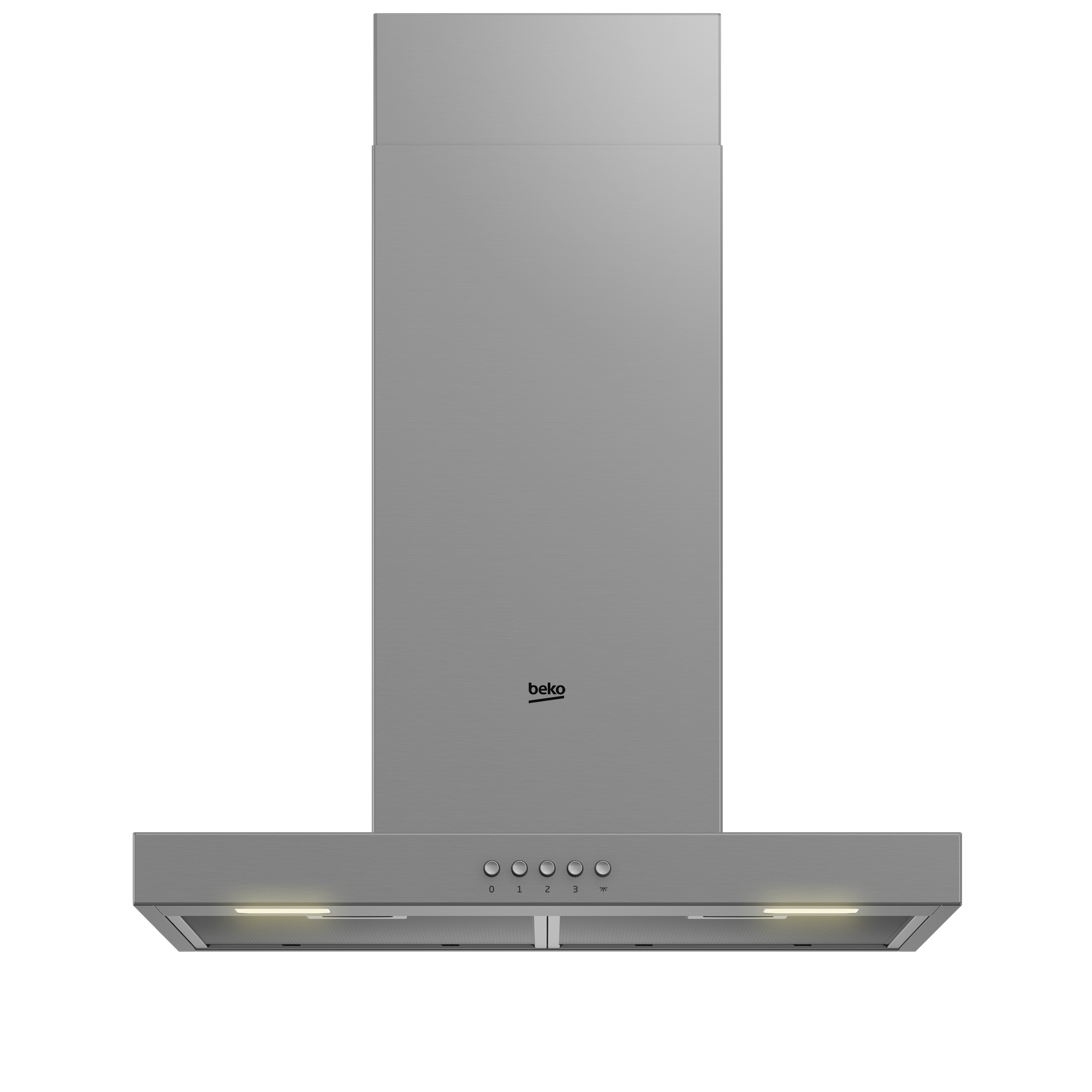 CAMPANA CHIMENEA BEKO BHCB61622BXH ANCHO 60 CM INOX