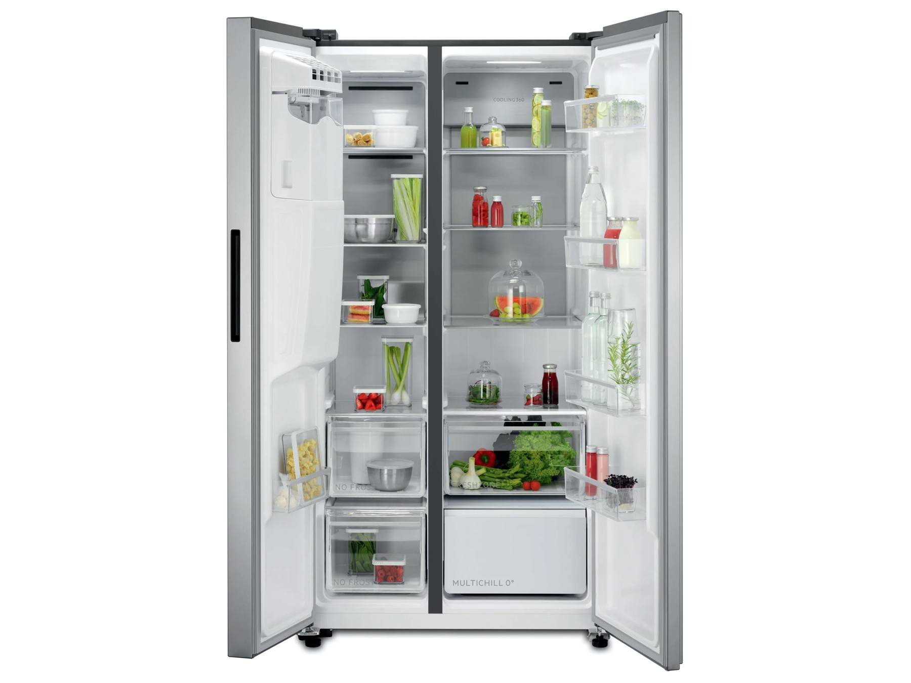 AEG Frigorífico americano de libre instalación Serie 8000 Inox de 177,5 cm ORX9V351DU