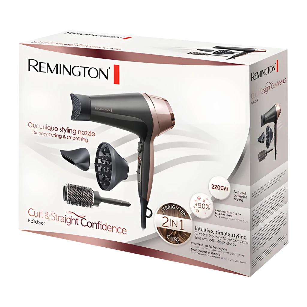 Secador de pelo Remington D5706 Curl & Straight Confidence
