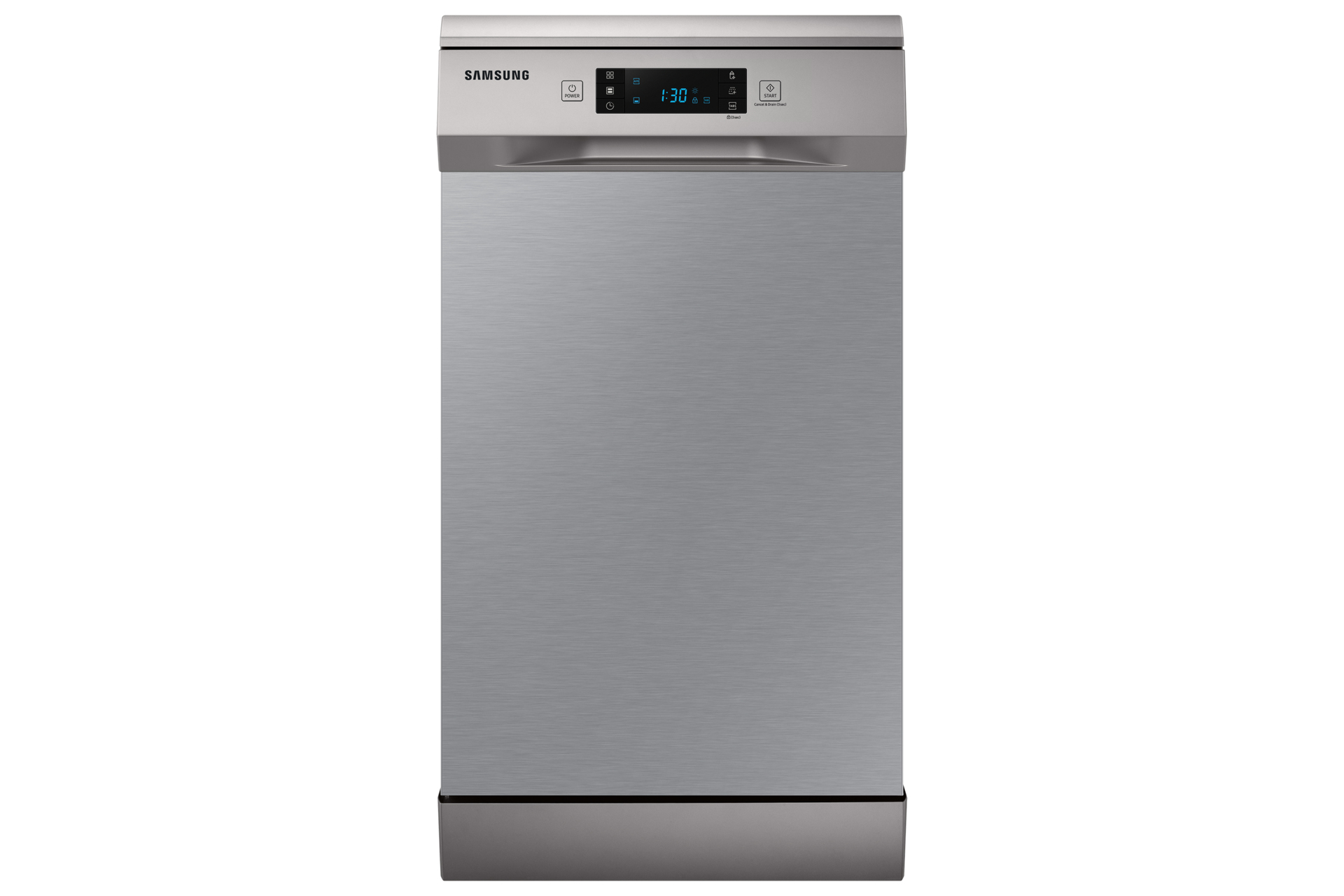 Samsung - Lavavajillas Samsumg 10 servicios, 45 cm, Bandeja cubiertos - DW50DG450FSRET.