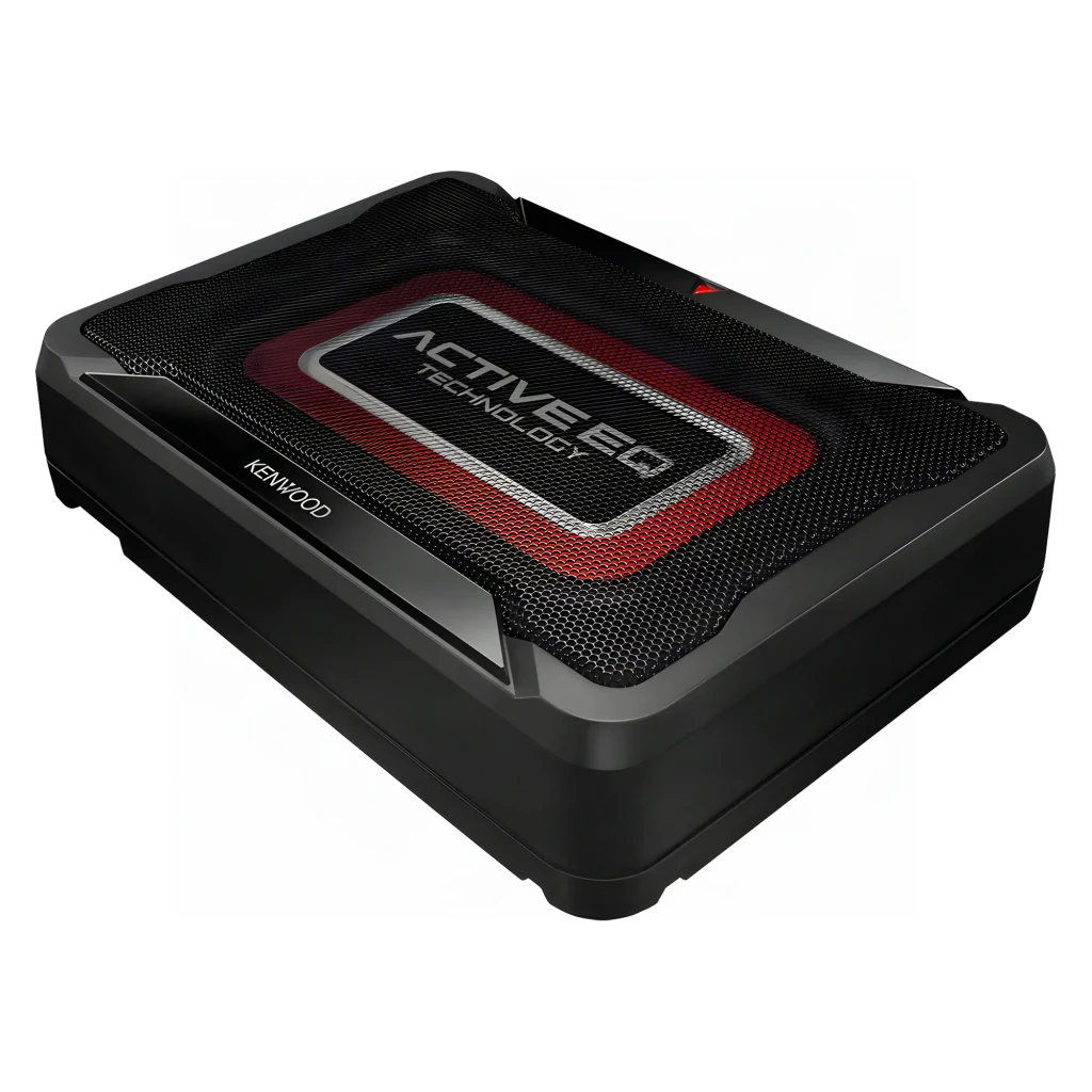 Subwoofer de coche Kenwood Activo Clase D 160W RMS Negro KSC-PSW7EQ