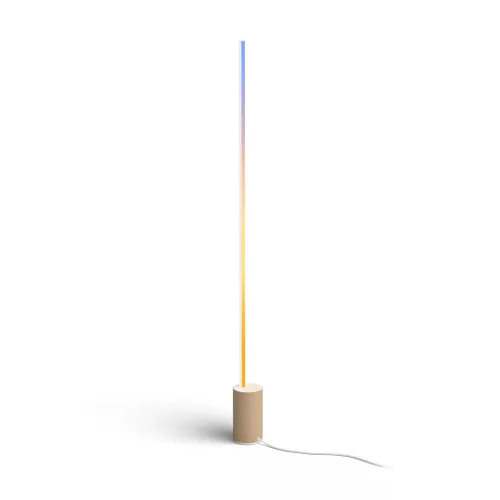 Philips - Lámpara de pie Philips Hue Signe Gradient Base de Madera.