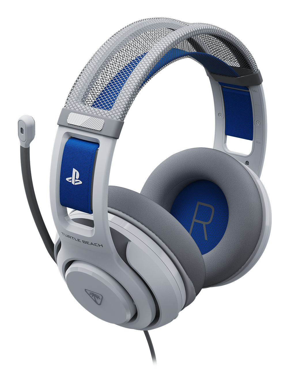 Auriculares gaming - Turtle Beach Atlas 200, Circumaurales, Micrófono, PS5™, PS4™, Blanco