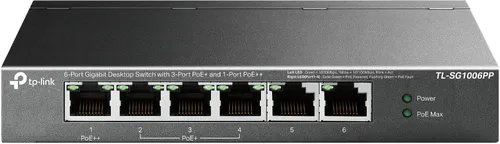 TP-Link TL-SG1006PP switch No administrado Gigabit TL-SG1006PP