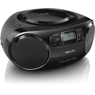 Microcadena Philips AZB500/12 2W RMS Entrada AUX 3,5mm