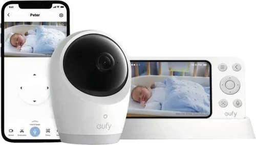 Eufy Baby Monitor E21 Negro, Blanco E8354321