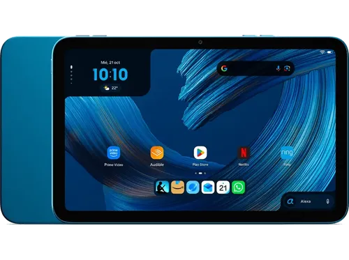 Tablet - Amazon Alexa 8, Pantalla táctil 8.7" WXGA+, 4 GB RAM, 64GB, 14 horas de reproducción, Teal