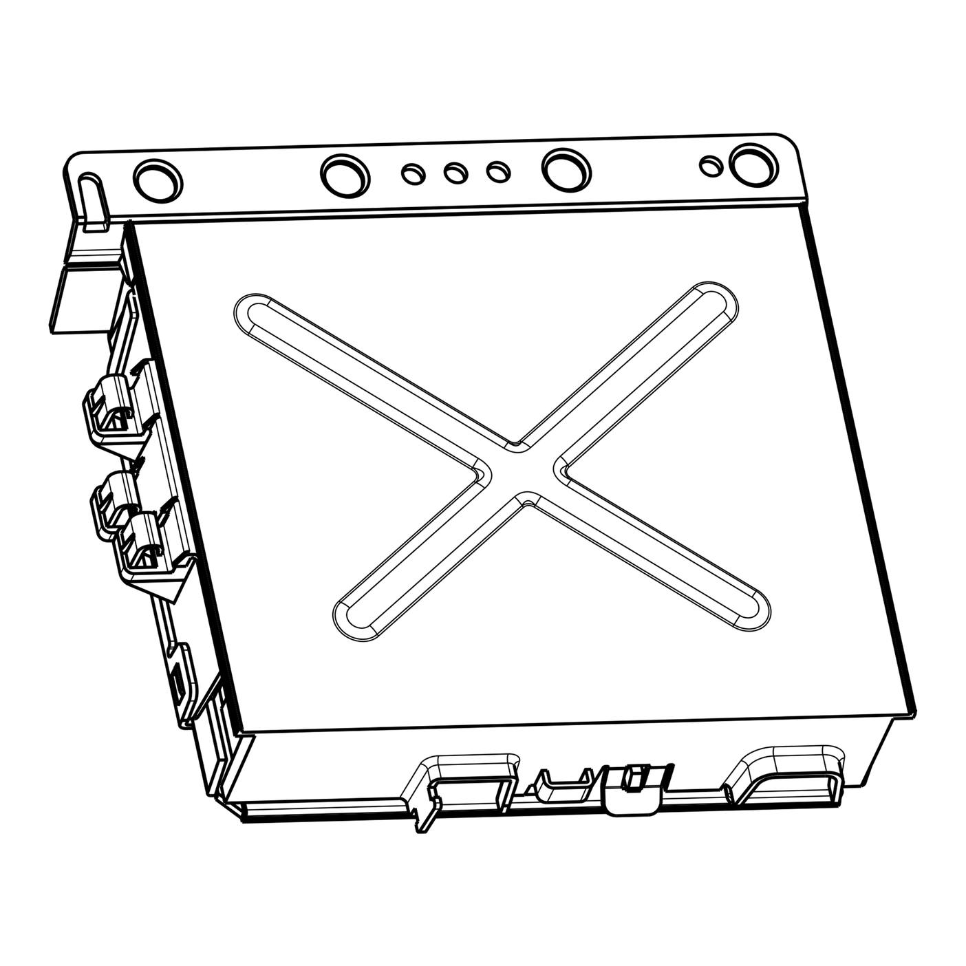 Electrolux electrónica no configurada,completo,EDW1xxx BLDC 1113390304