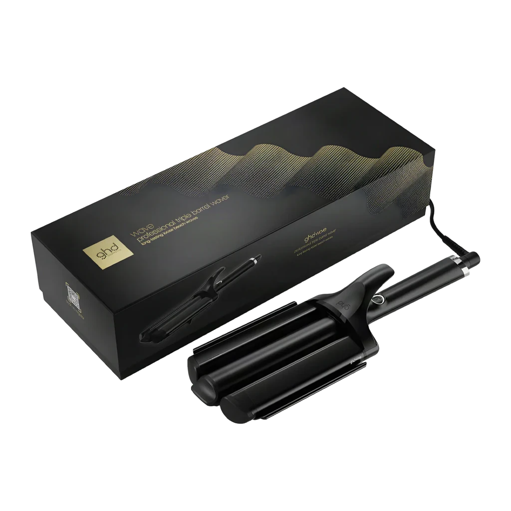 Ondulador de pelo ghd Wave Triple Barrel 185°C