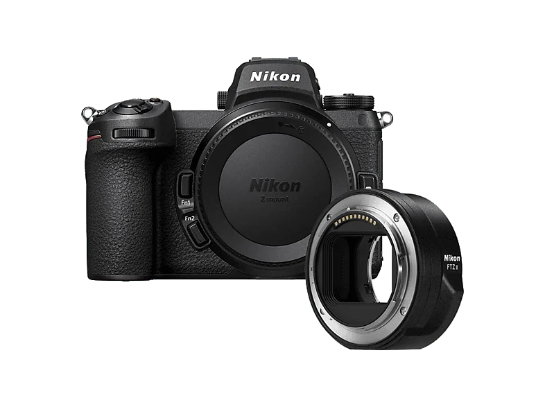Cámara EVIL - Nikon Z6 II + FTZ II, ‎24.5 megapixel, 8.128 cm, Wi-Fi, CMOS Full Frame, Pantalla LCD TFT, Negro