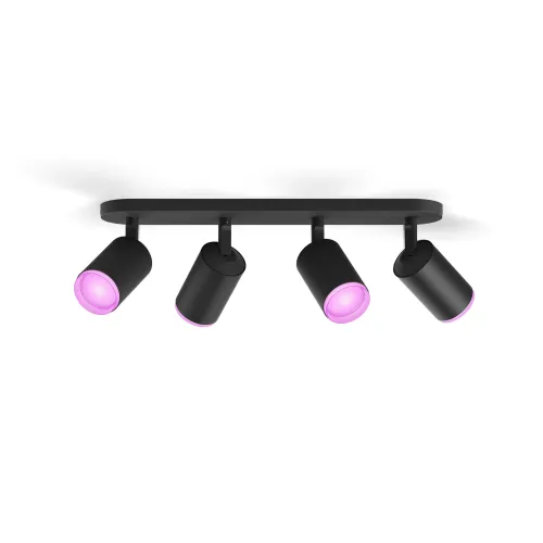 Philips Hue White & Color Ambiance Foco De Cuatro Luces Fugato