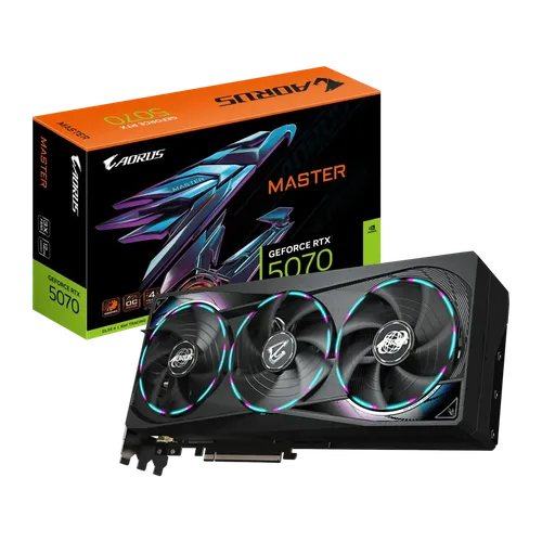 Gigabyte AORUS GeForce RTX 5070 Master 12GB GDDR7 DLSS4