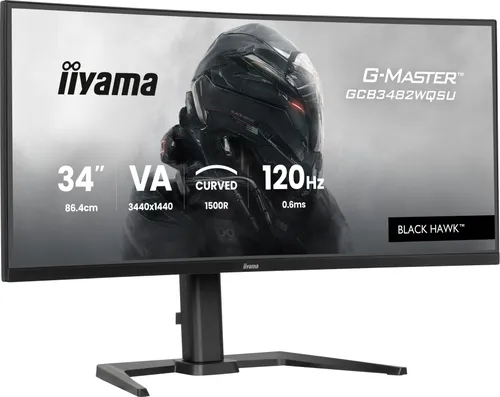 iiyama GCB3482WQSU-B1 34" VA 3440x1440 500cd/m2 0,6ms GCB3482WQSU-B1
