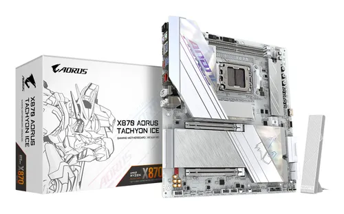 GIGABYTE X870 AORUS TACHYON ICE AMD X870 Zócalo X870 A TACHYON ICE