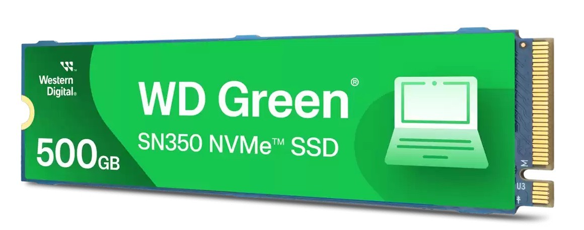 Western Digital Green SN350 500 GB M.2 PCI Express WDS500G2G0C-00CDH0