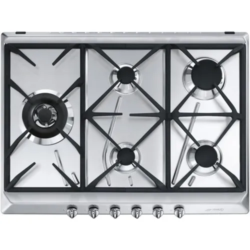 Smeg - Placa gas Smeg 5 quemadores - SRV575GH5.