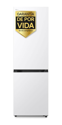 Frigorífico combi - LG GBBSJ10DSW, No Frost, 186 cm, 333 l, DoorCooling+™, Multi Air Flow™, Blanco