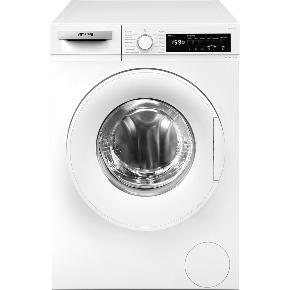 Smeg - Lavadora Smeg 9 kg - 1.200 rpm - LB2T92ASES.