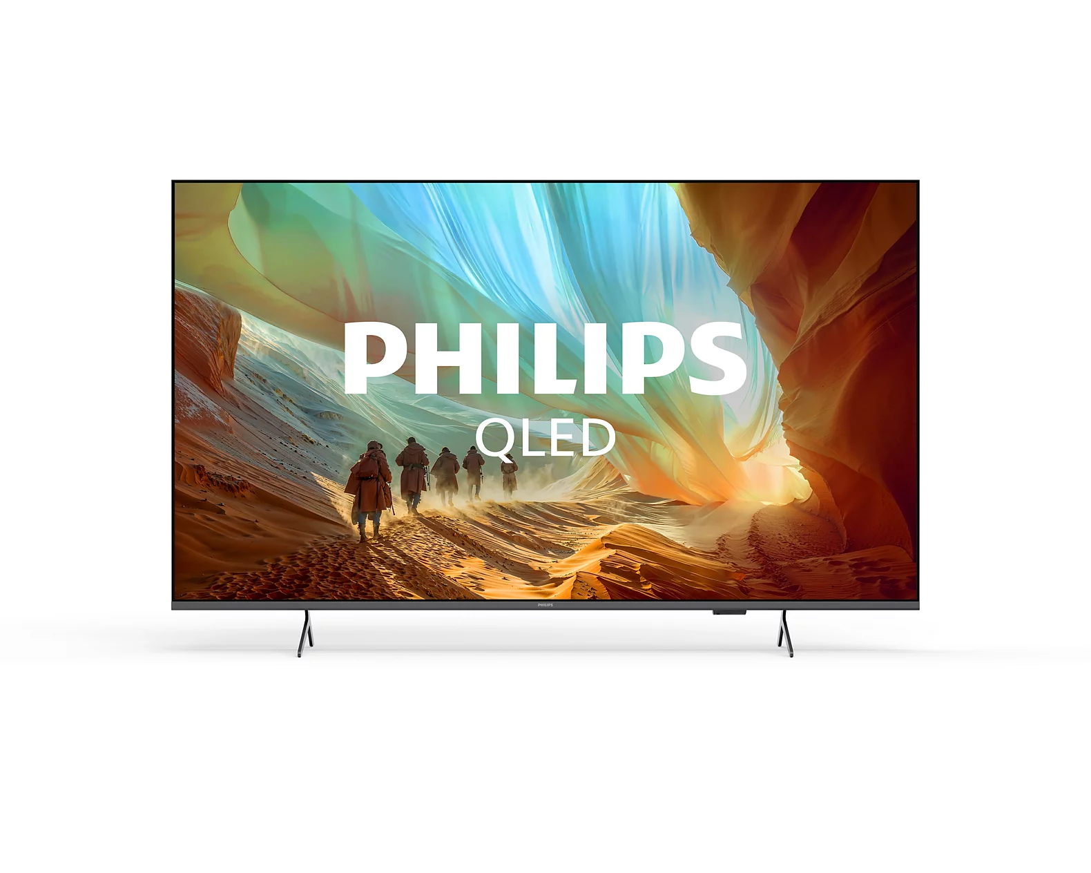 TV Neo QLED 55" - Philips 55PQS7801/12, UHD 4K, Pixel Precise Ultra HD, Smart TV, DVB-T2, HDR10+, Dolby Atmos y DTS:X, Titan OS, Negro