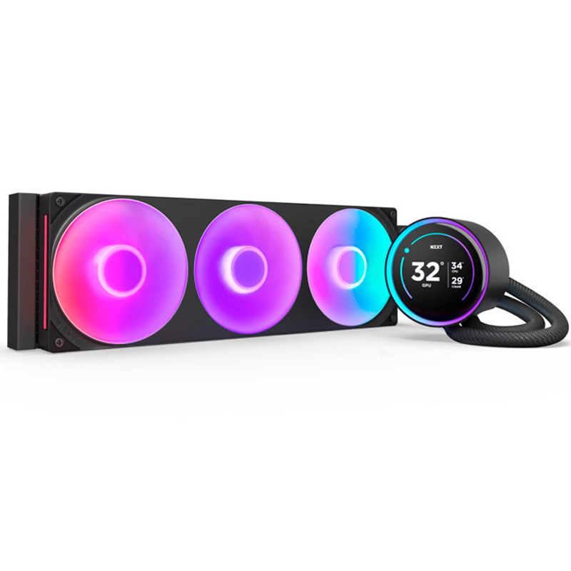 NZXT Kraken Elite 360 RGB (2025) LCD Display Negro