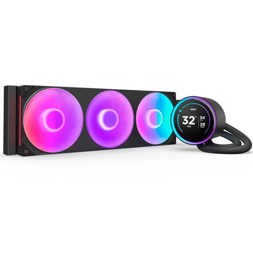 NZXT Kraken Elite 360 RGB (2025) LCD Display Negro