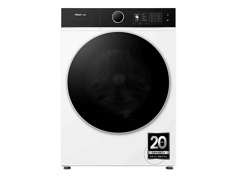 LAVADORA CARGA FRONTAL HISENSE WF5I1245BWR 7 KG 1400 RPM A BLANCO