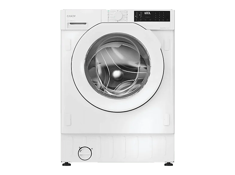 Lavadora integrable - Candy BC449M4D8J-S, 9 kg, 1400 rpm, 16 Programas, Inverter, Sin panelar
