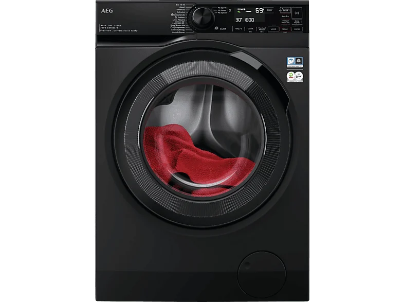 Lavadora secadora - AEG LWR7316V6O, 10kg + 6kg, 1600 rpm, 12 programas, ProSteam, Gris oscuro