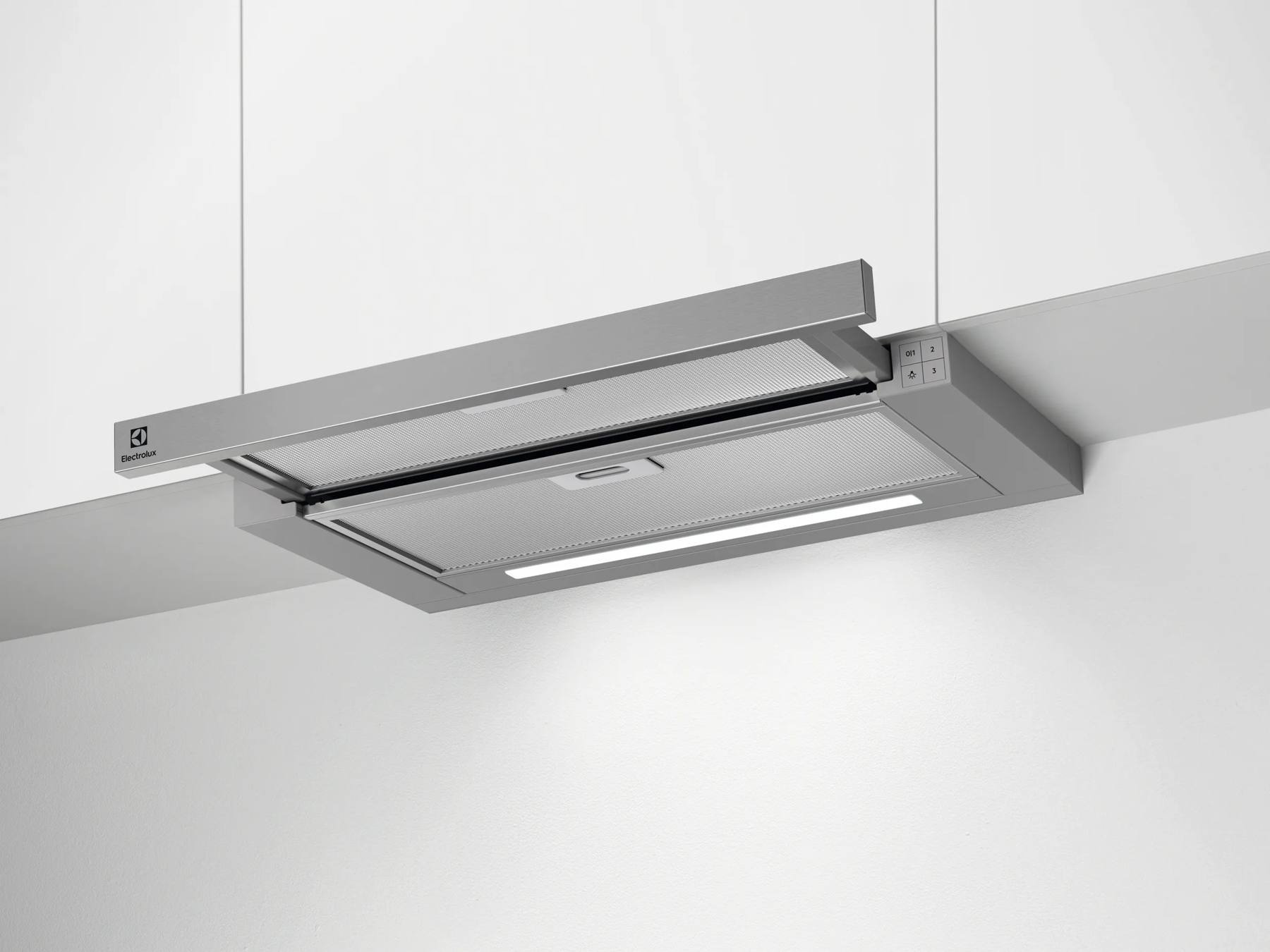 Electrolux Campana extractora extraíble Serie 300 LEDLights de 60 cm LFP416X