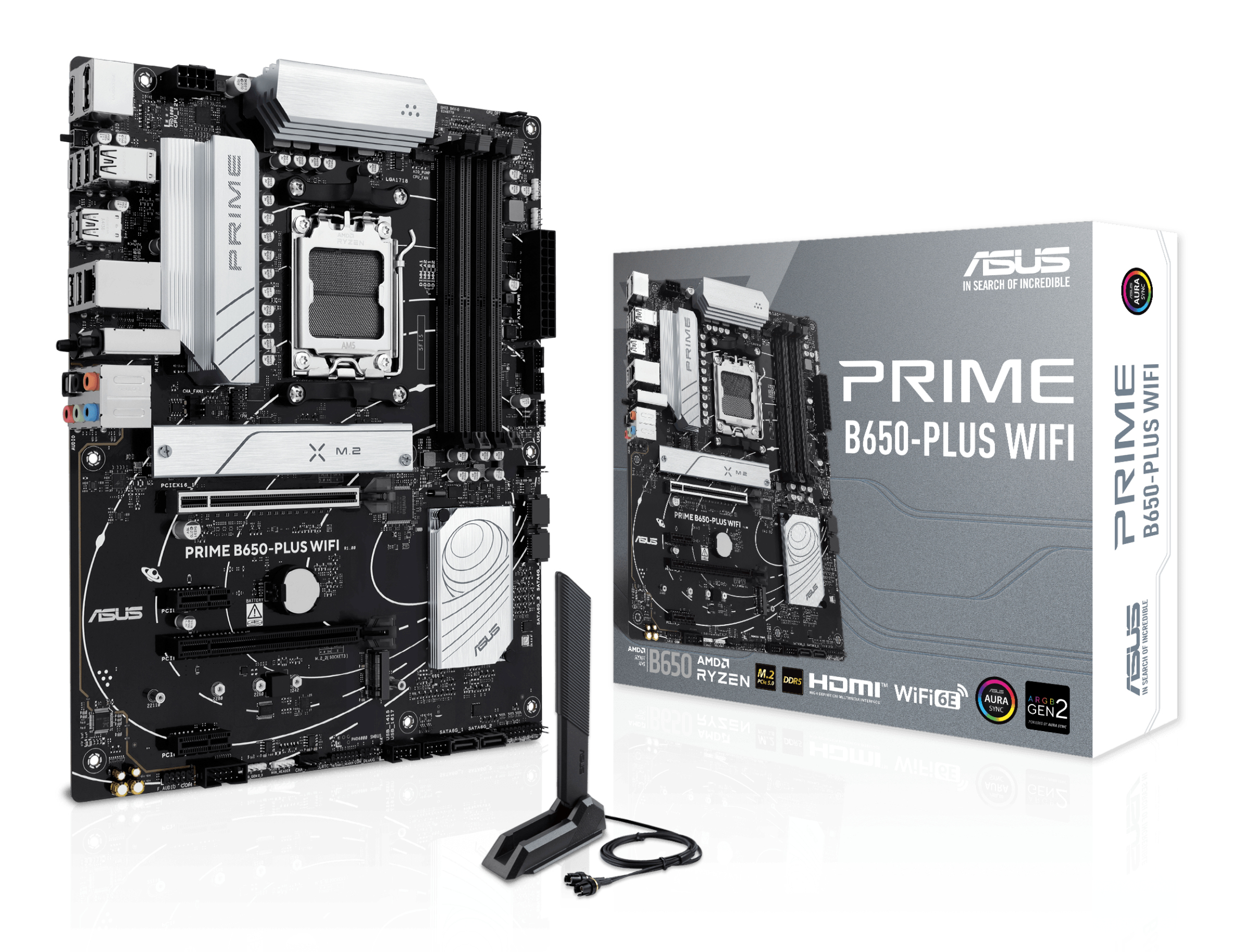 ASUS PRIME B650-PLUS WIFI AMD B650 Zócalo AM5 ATX 90MB1KP0-M0EAY0