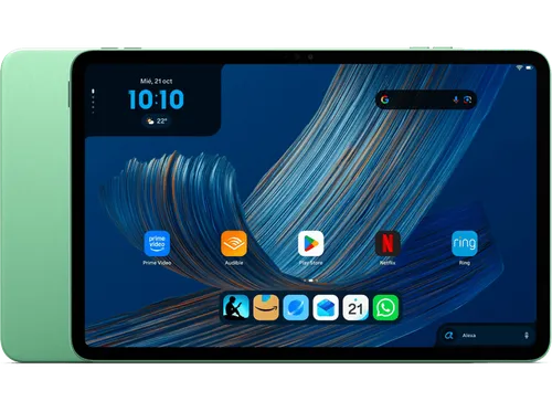 Tablet - Amazon Alexa 11, Pantalla 2.5K de 11″ WQXGA, 8 GB RAM, 64 GB, 15 horas autonomía, Matcha