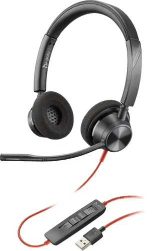 HP Poly Blackwire 3320 USB-A Headset Alámbrico Diadema 76J16AA