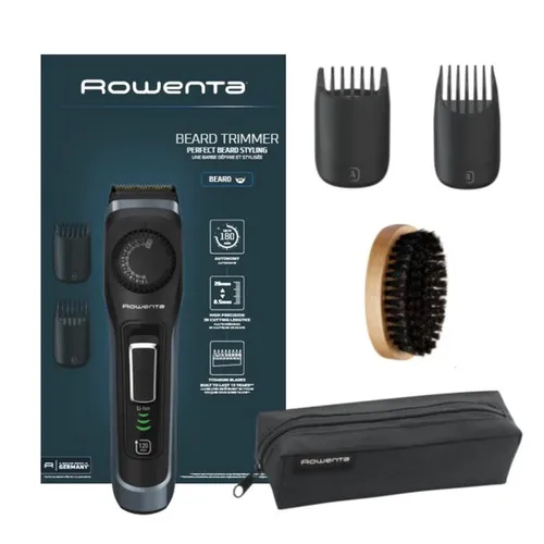 Rowenta Virtuo de Rowenta, Barbero, Autoafilado de cuchillas, Alta precisión, Diseño compacto, Gran autonomía