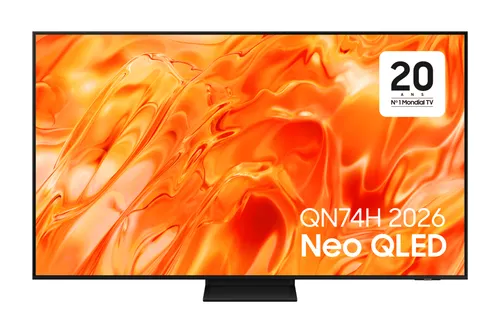 TV Neo QLED 75" - Samsung TQ75QN74HAUXXC, UHD 4K Mini Led, NQ4 AI Processor, Smart TV, Full AI, Negro