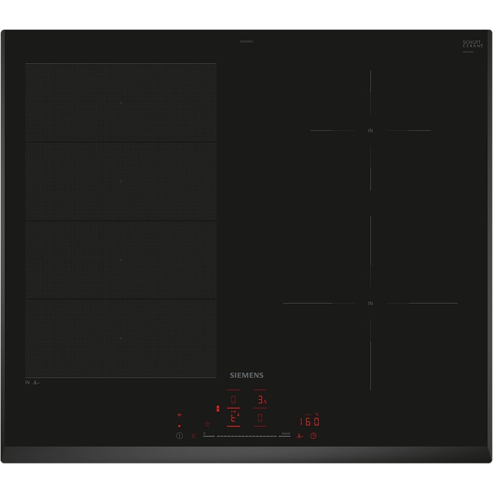 Siemens - Placa de inducción Siemens iQ700, 4 zonas - EX651HEC1E.
