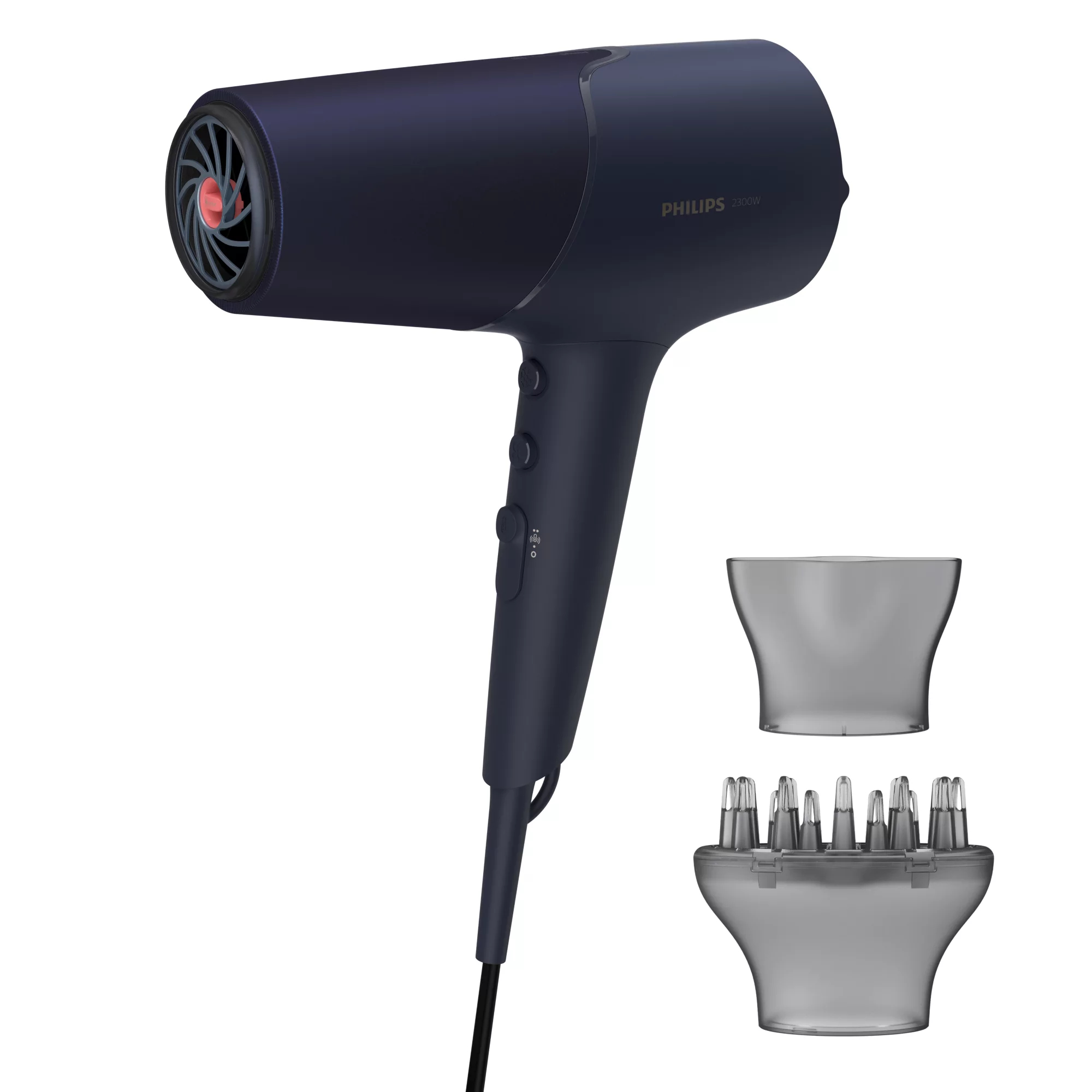 Secador de pelo Philips Serie 5000 Iónico 2300W Azul Marino BHD510/00