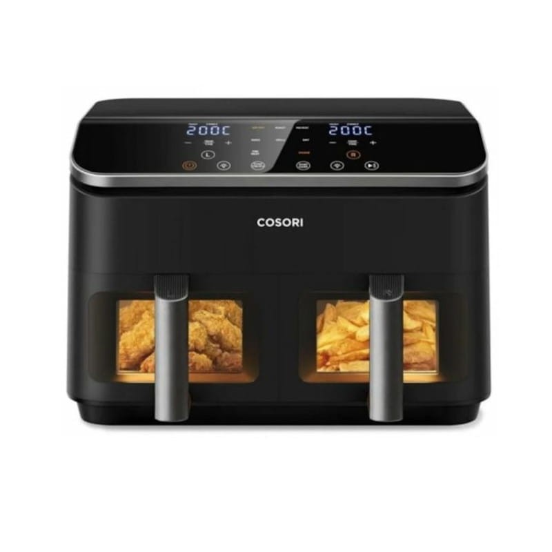 Cosori KOSP0026EUN Dual Basquet Chef Edition 8.5 L 1800W Negro - Freidora de aire