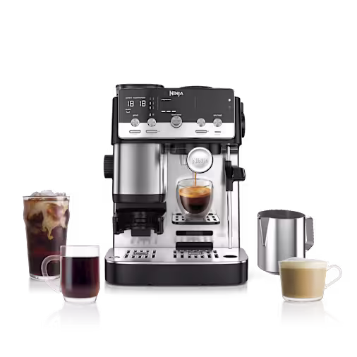 Cafetera expresso Ninja Luxe Café Mini, 2 funciones en Negro | ES301EU | de SharkNinja
