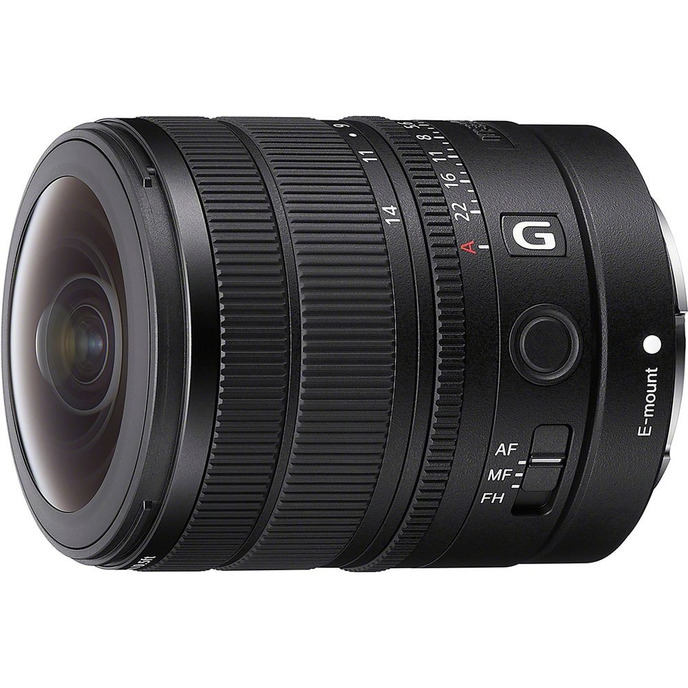 Sony - Objetivo Sony FE 8-14mm F3.5 Fisheye G, objetivo full-frame para fotografía de paisajes, urbana, arquitectura, viajes, acción, deportes y gran.