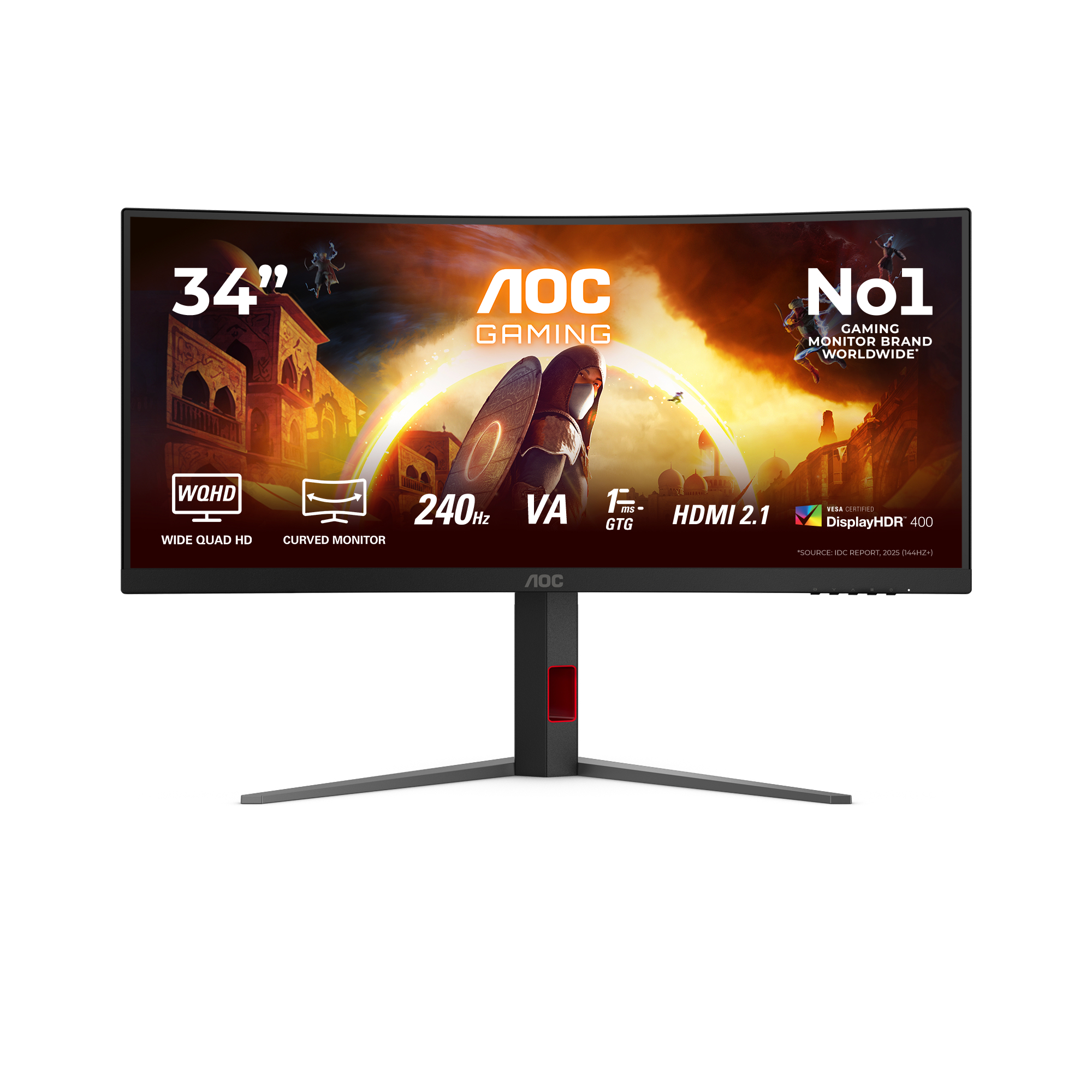 AOC G4 CU34G4Z pantalla para PC 86,4 cm (34") 3440 x 1440 CU34G4Z