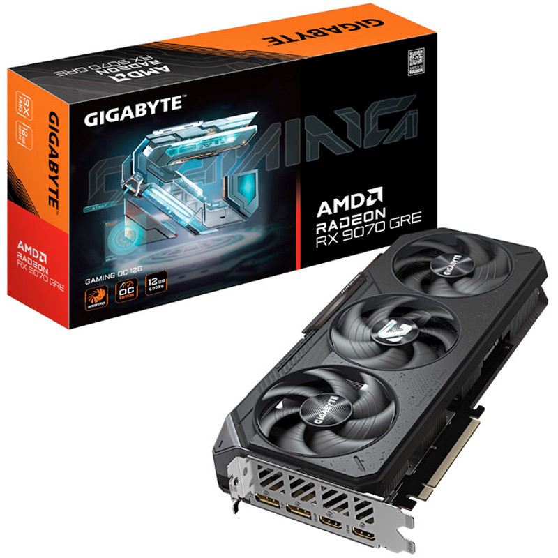 Gigabyte AMD Radeon RX 9070 GRE GAMING OC 12GB GDDR6