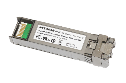 NETGEAR 10GBASE-LR Lite SFP+ red modulo transceptor AXM764-10000S