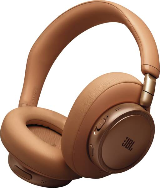 Auriculares inalámbricos - JBL Live 780NC, Circumaurales, Bluetooth 6.0, Cancelación de ruido adaptativa 2.0, Sonido Espacial, 80h autonomía, Naranja