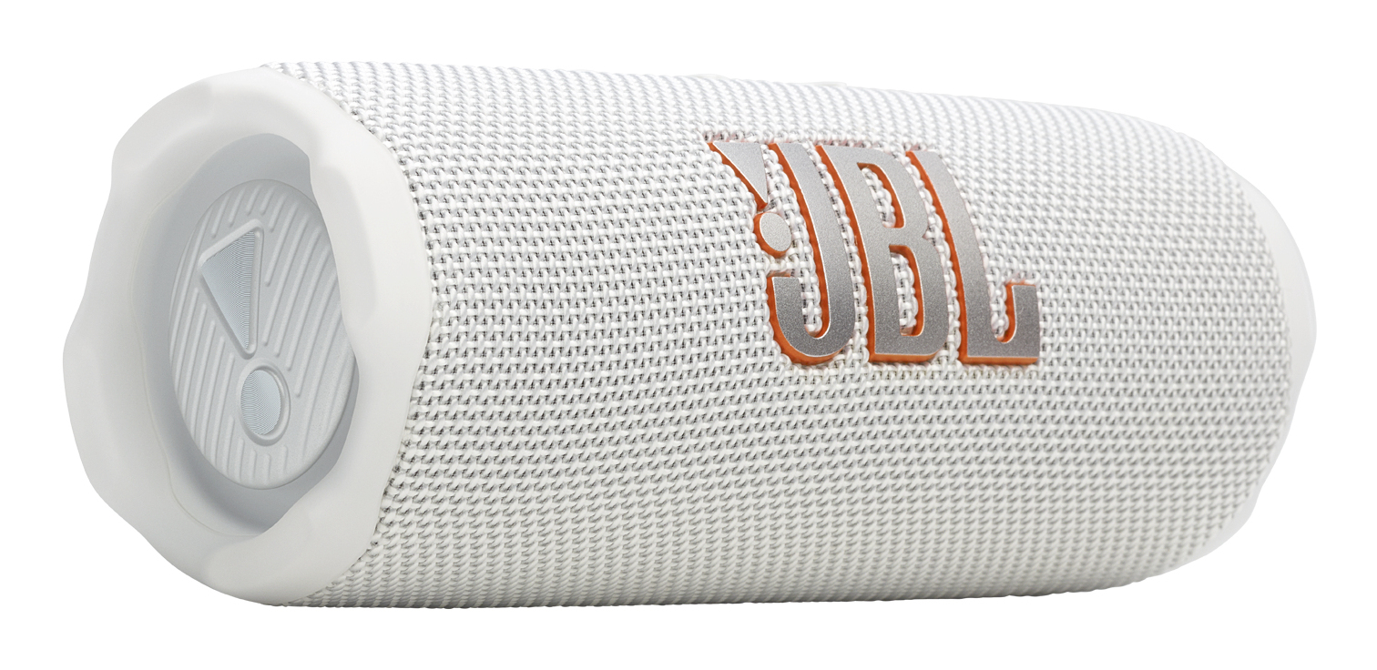 Altavoz inalámbrico - JBL Flip 7, 35W Potencia Total, Bluetooth, 16h Autonomía, IP68, Sonido Pro, AI Sound Boost, Compatible con Auracast, Blanco