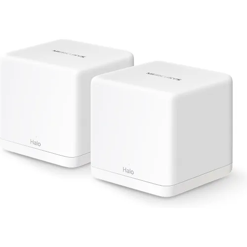 PUNTO DE ACCESO INTERIOR MESH WIFI 6 MERCUSYS HALO H60X (2-PACK) KIT DE DOS PUNTOS DE ACCESO INTERIO