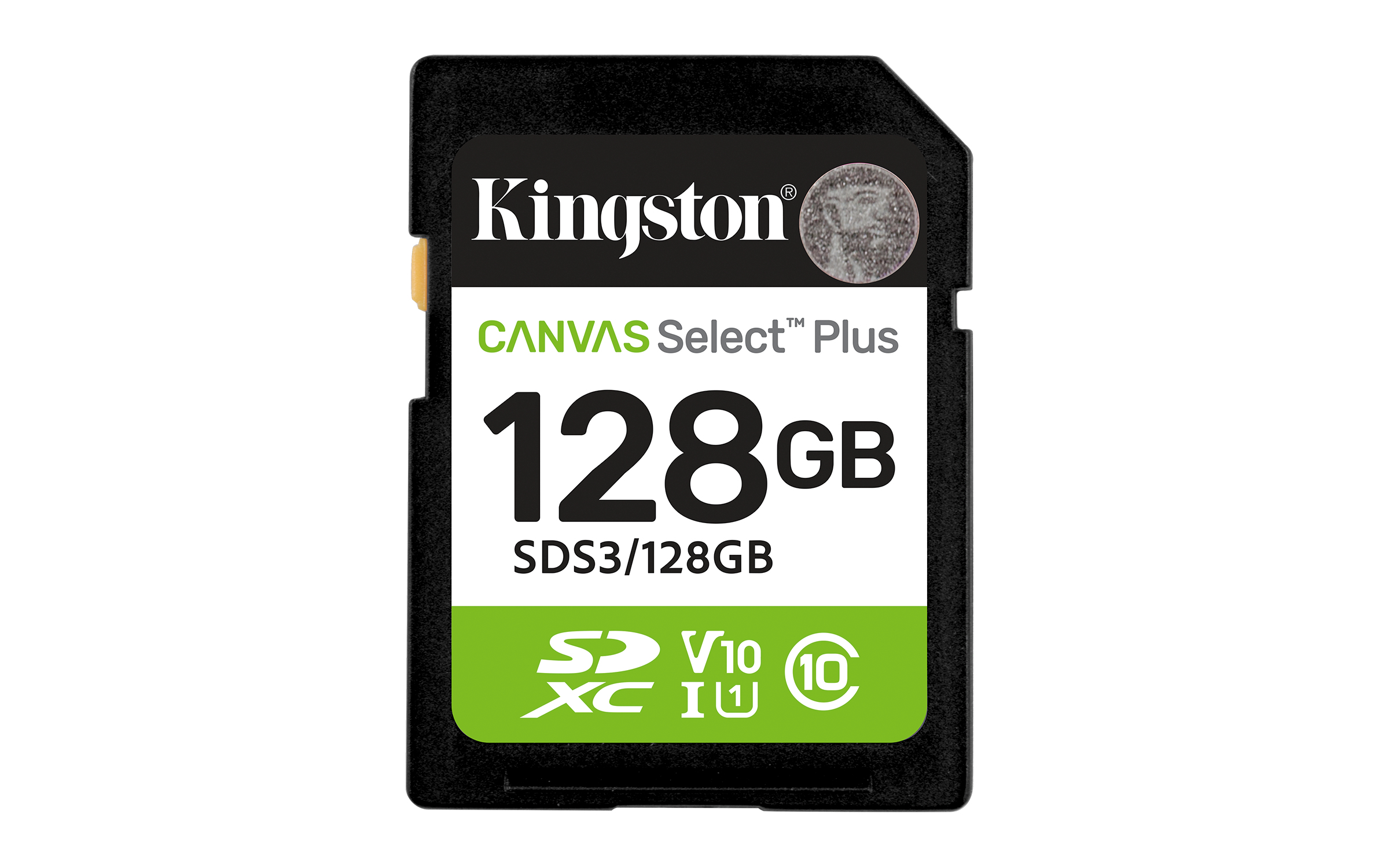 KINGSTON 128GB SDXC Canvas Select Plus Gen3 150MB/s C10 UHS-I U1 V10