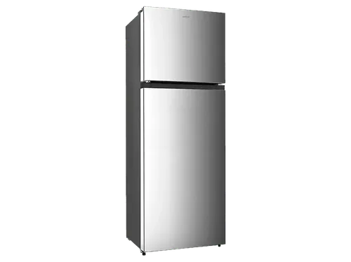 Frigorífico dos puertas - Infiniton FG-300D75XER, Ciclico, 174.5 cm, 300 l, Ilulminación LED, Inox