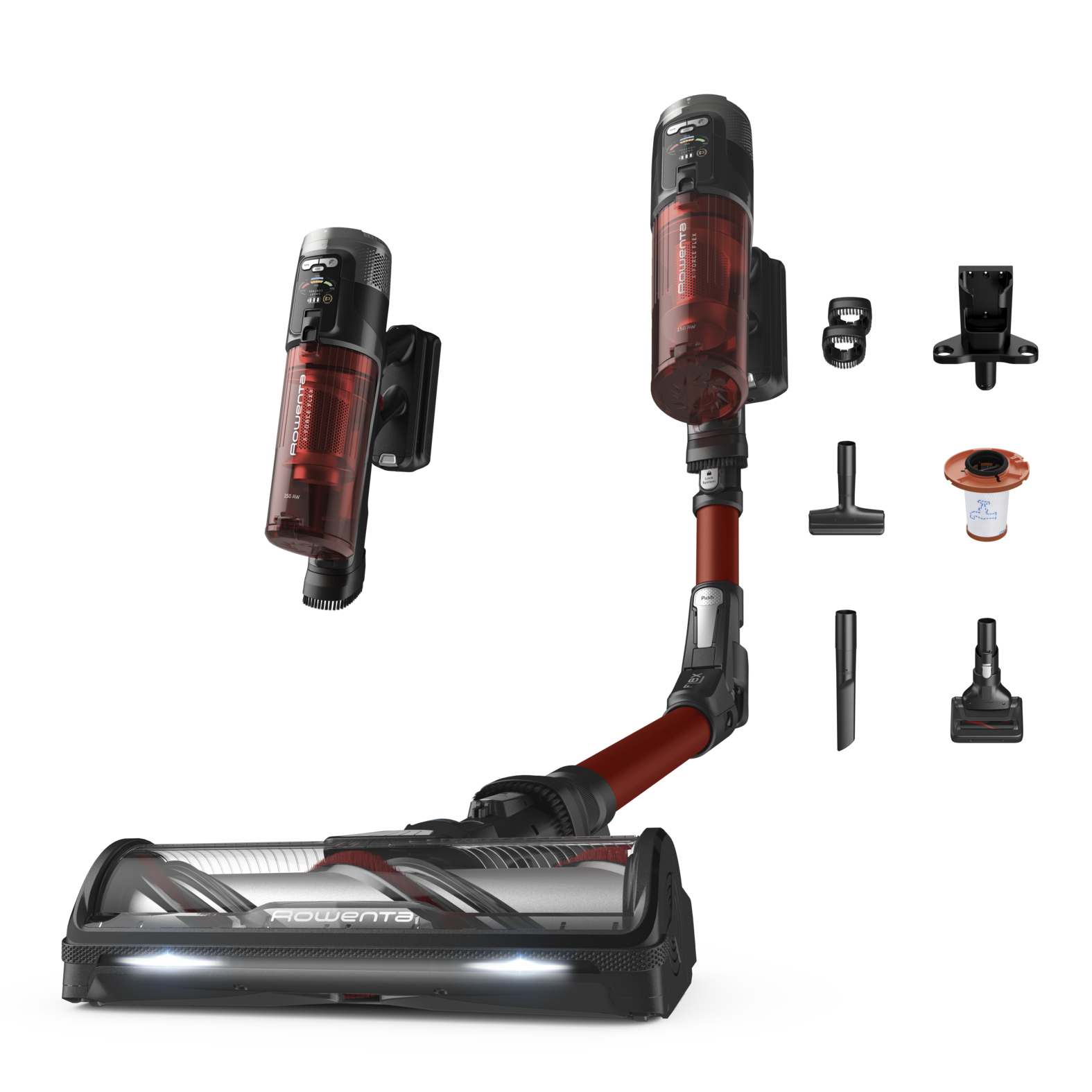 Rowenta Rh9a73wo Aspirador Escoba 2 En 1